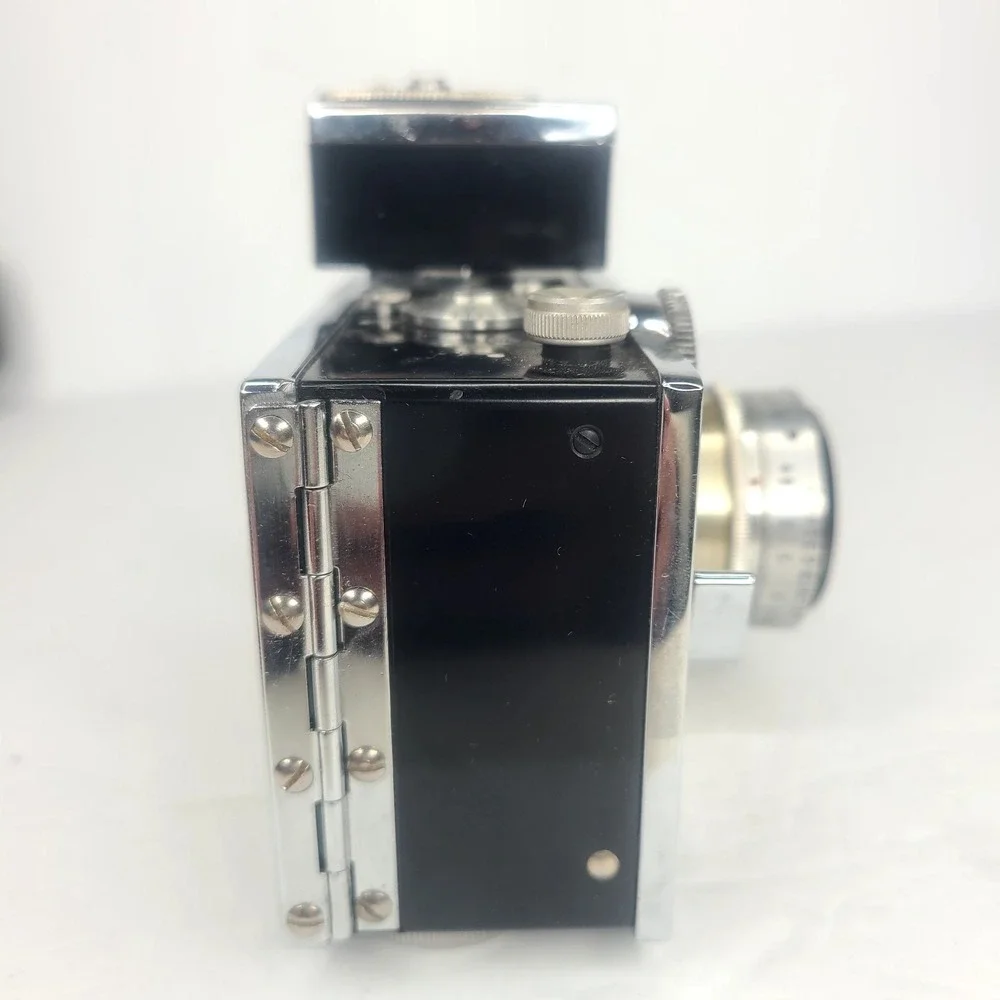 Argus‎ C3 35mm Camera 50mm F3.5 Lens TAN With Case Vintage Brick UNTESTED
